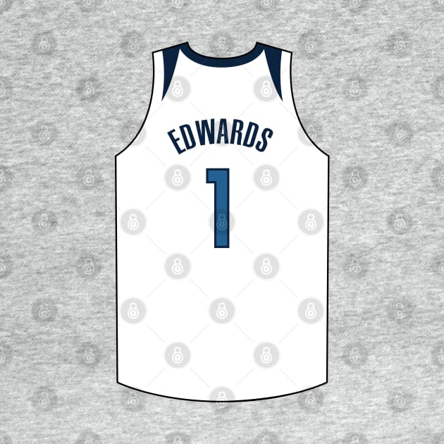 Anthony Edwards Minnesota Jersey Qiangy by qiangdade